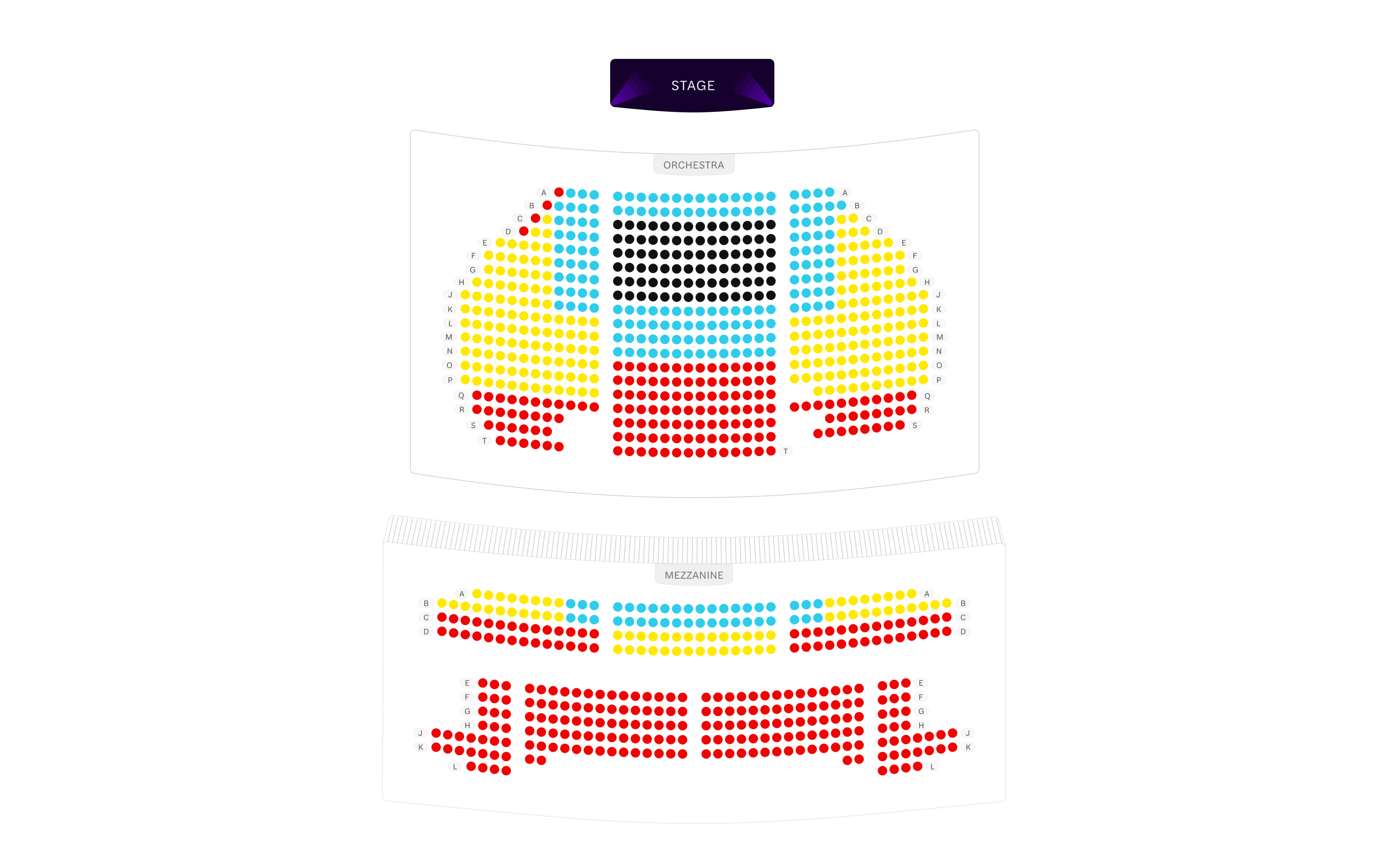 Eugene O'Neill Theatre Seating Chart New York